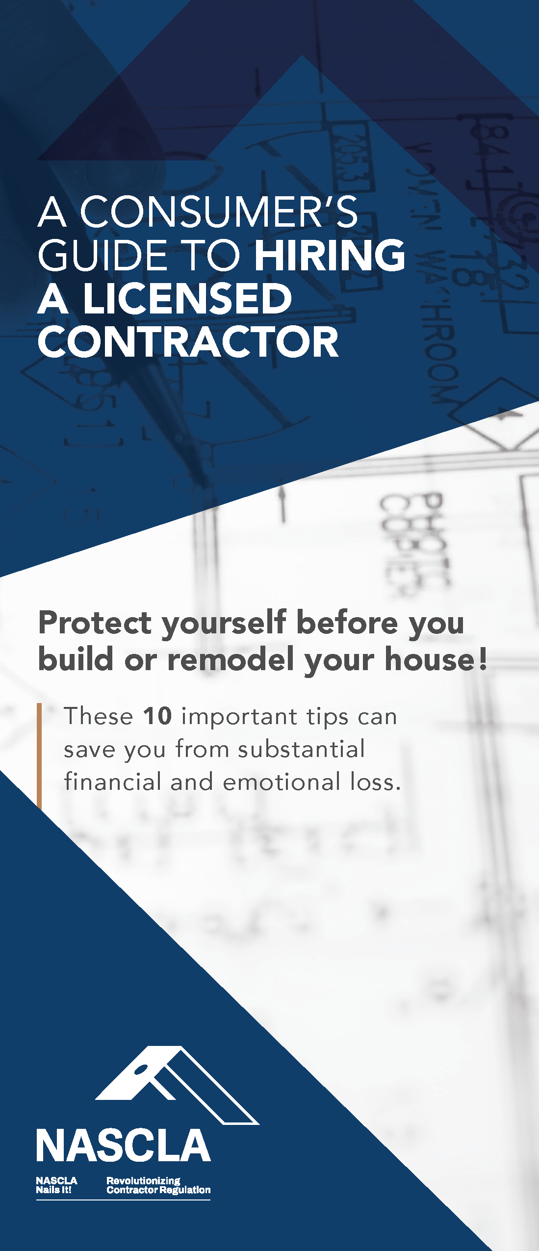 Hiring a Licensed Contractor Brochure